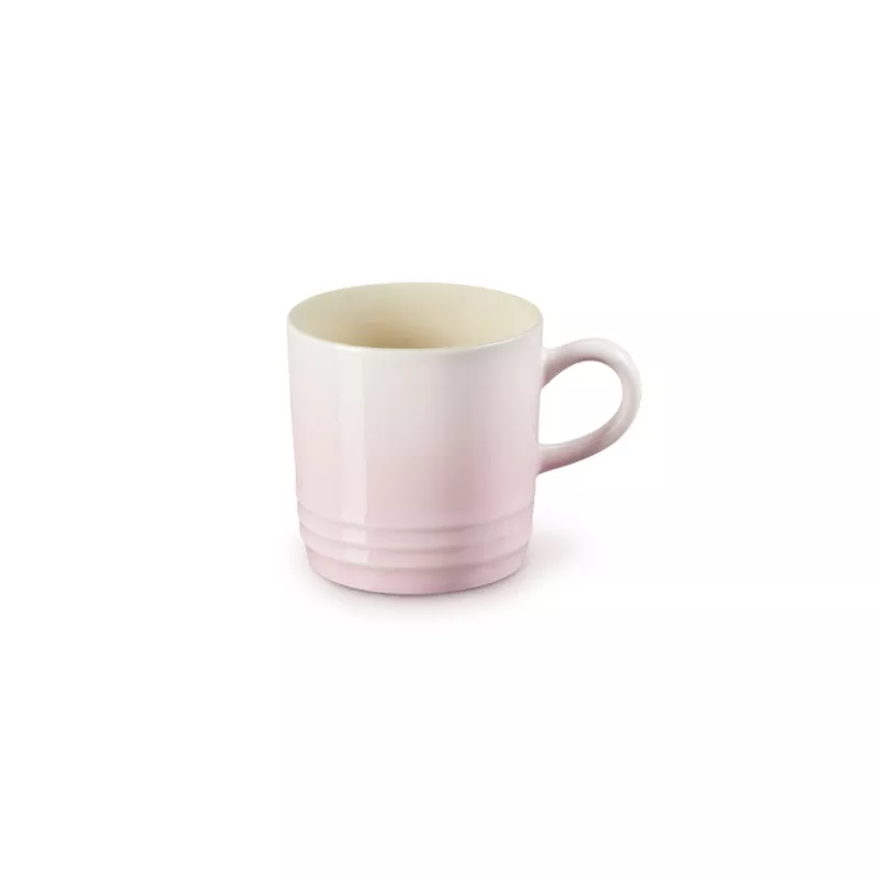 Le Creuset Stoneware Cappuccino Mug 200ml Shell Pink