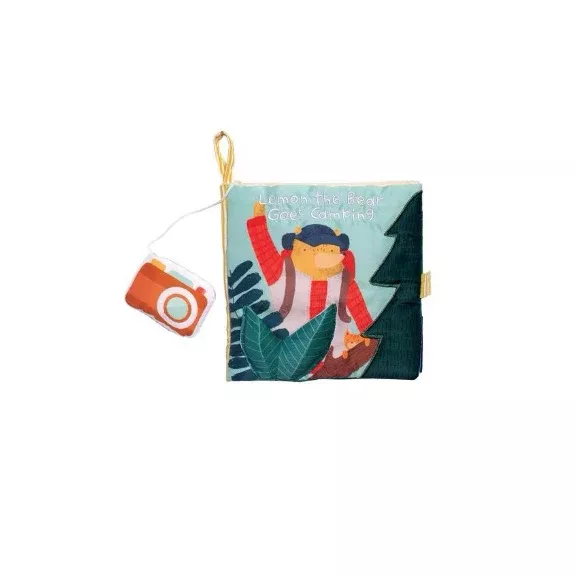 lemon-bear-goes-camping-soft-book Lemon The Bear Goes Camping Soft Book