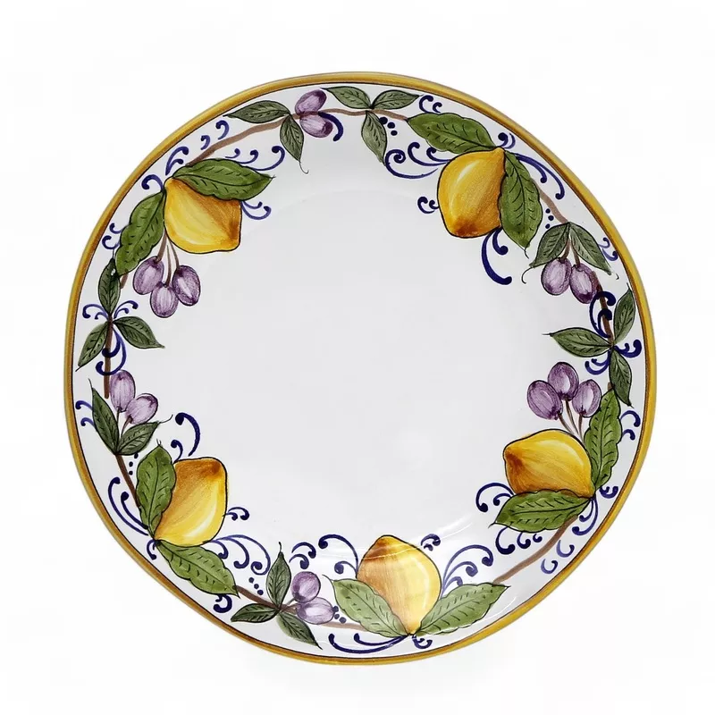 limoni-positano-dinner-plate LIMONI POSITANO: Dinner Plate