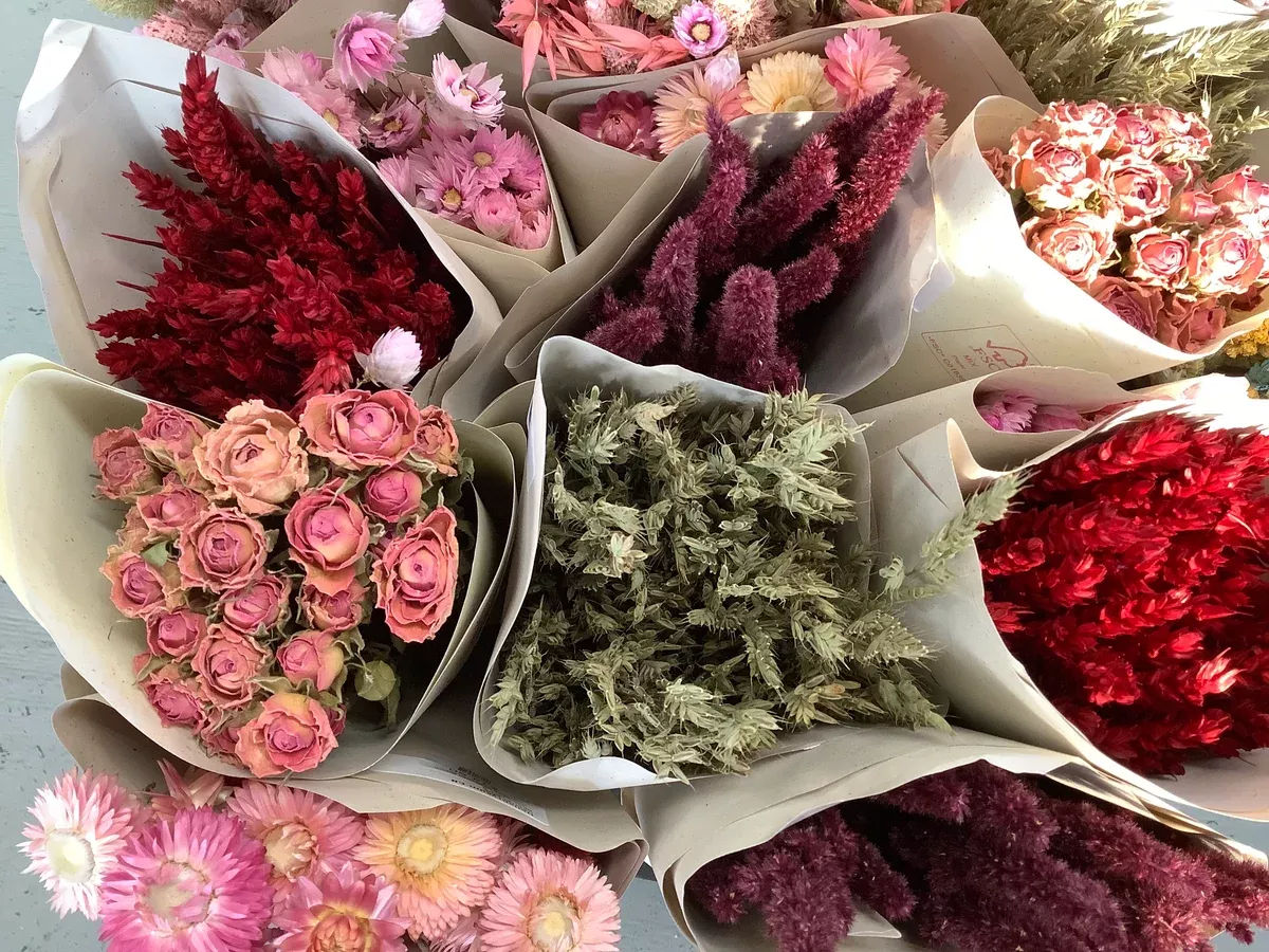 love-collection-dried-flower-bunch Love Collection Dried Flower: Bunch