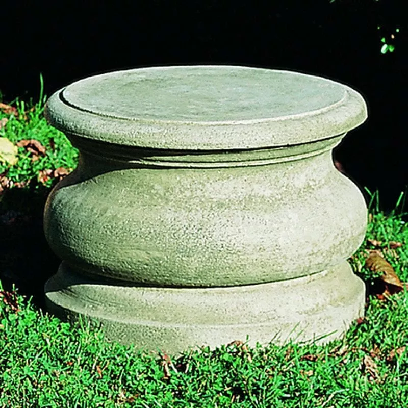 low-round-plain-garden-pedestal Low Round Plain Garden Pedestal