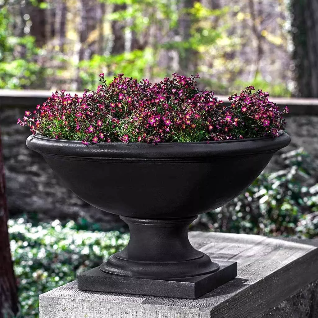 low-savannah-urn-garden-planter Low Savannah Urn Garden Planter