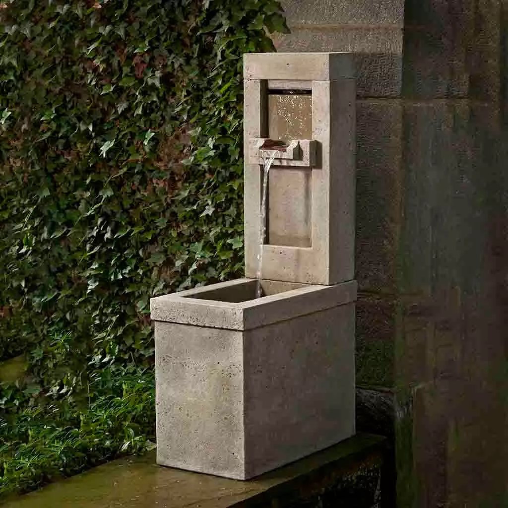 lucas-cast-stone-wall-fountain Lucas Cast Stone Wall Fountain