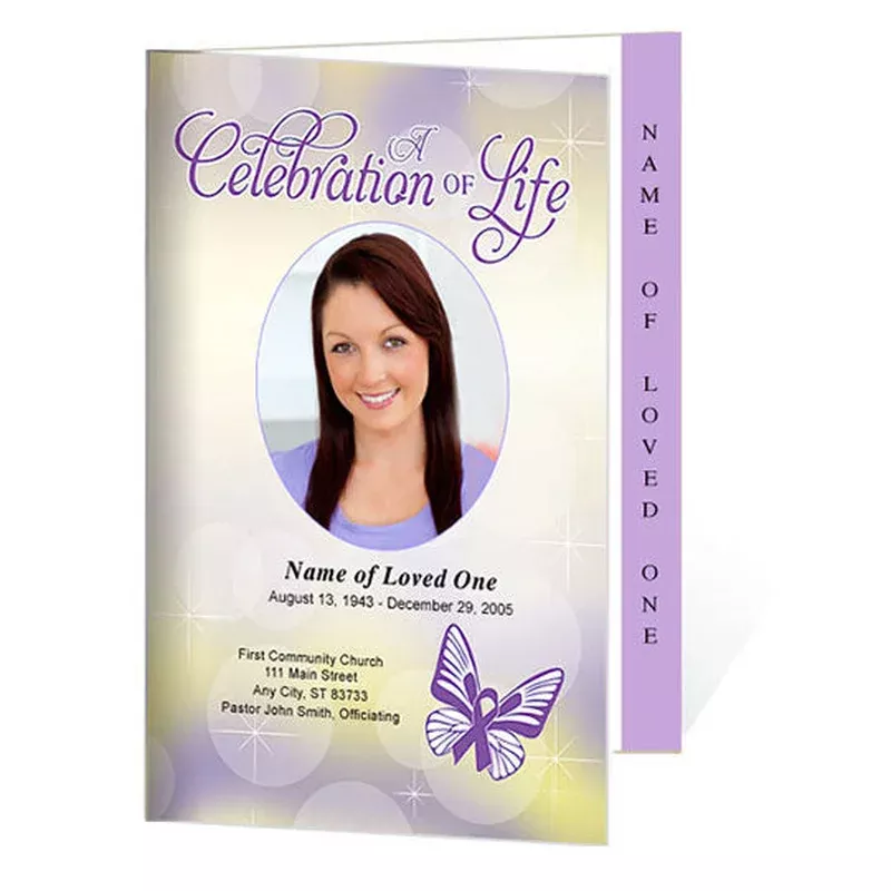 lupus-4-sided-graduated-funeral-program-template Lupus 4-Sided Graduated Funeral Program Template