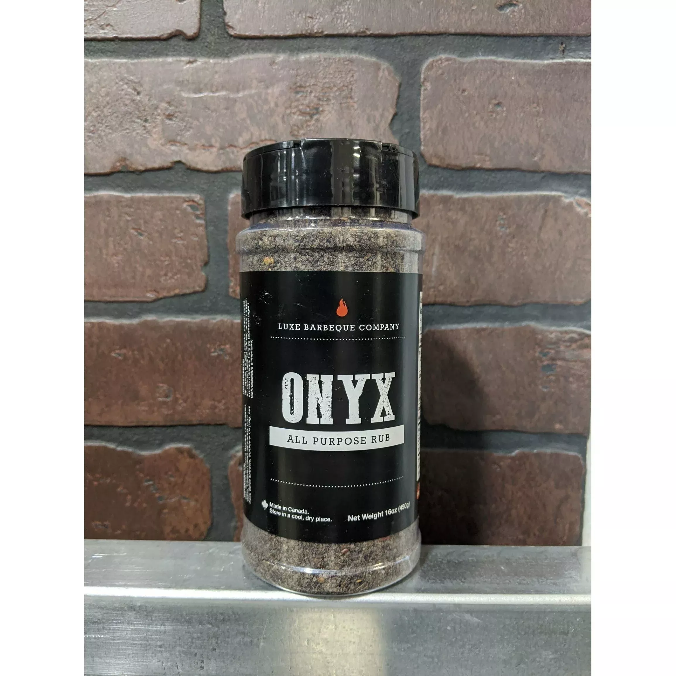 luxe-barbeque-company-onyx-all-purpose-rub-425-g Luxe Barbeque Company - Onyx All Purpose Rub - 425 G