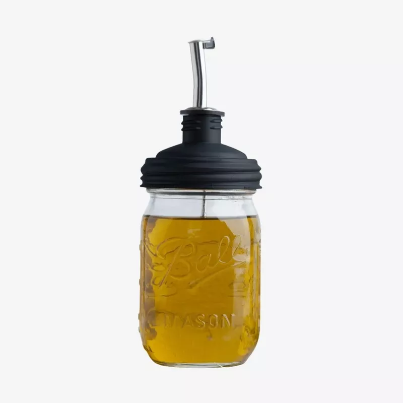 mason-jar-pour-spout-black Mason Jar Pour Spout Black