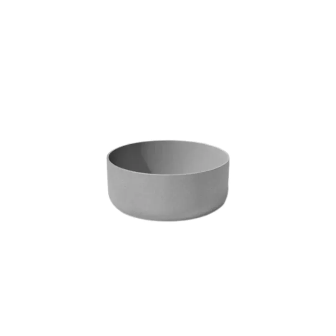 mason kona bowl planter 14" Grey