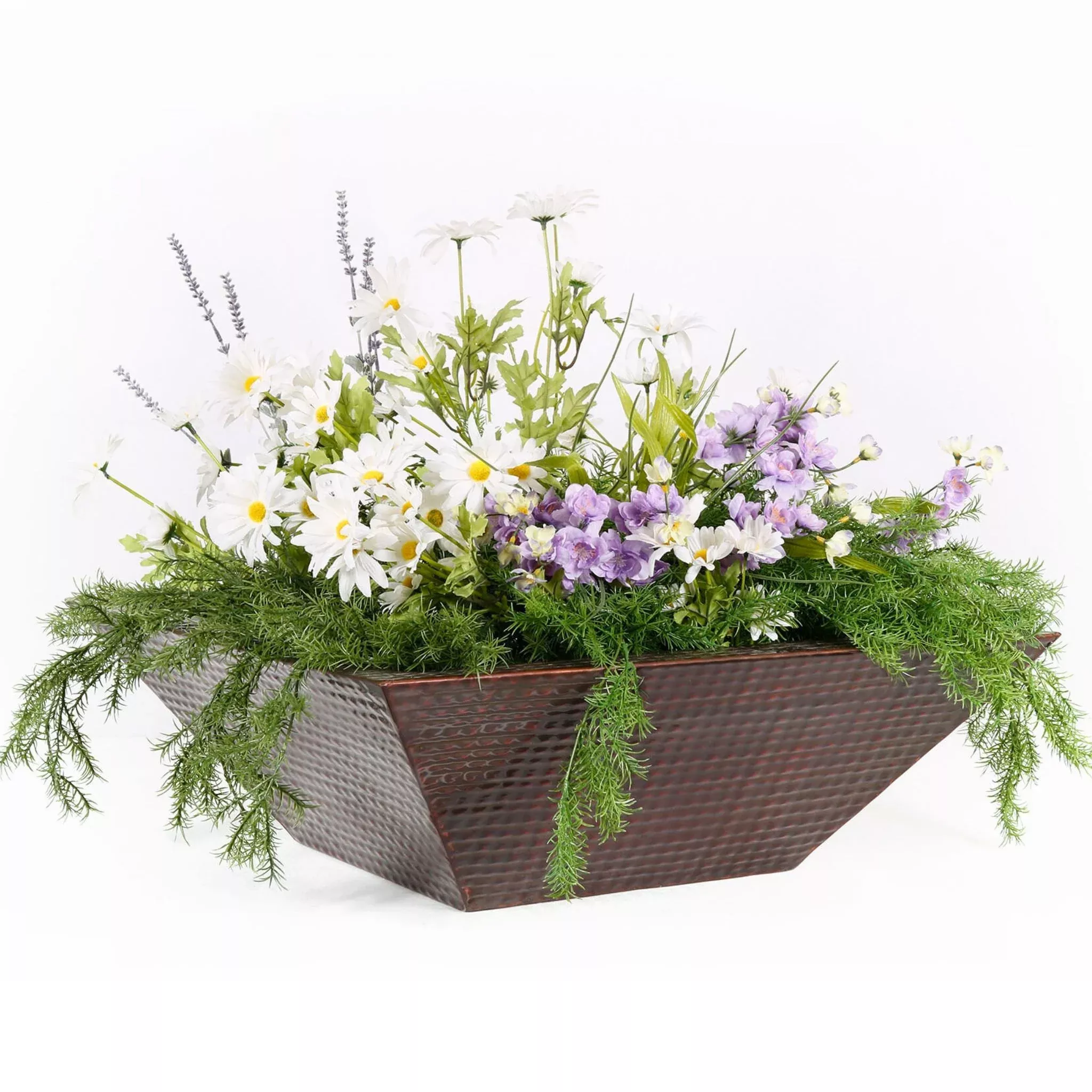 Maya Copper Planter Box - The Outdoor Plus