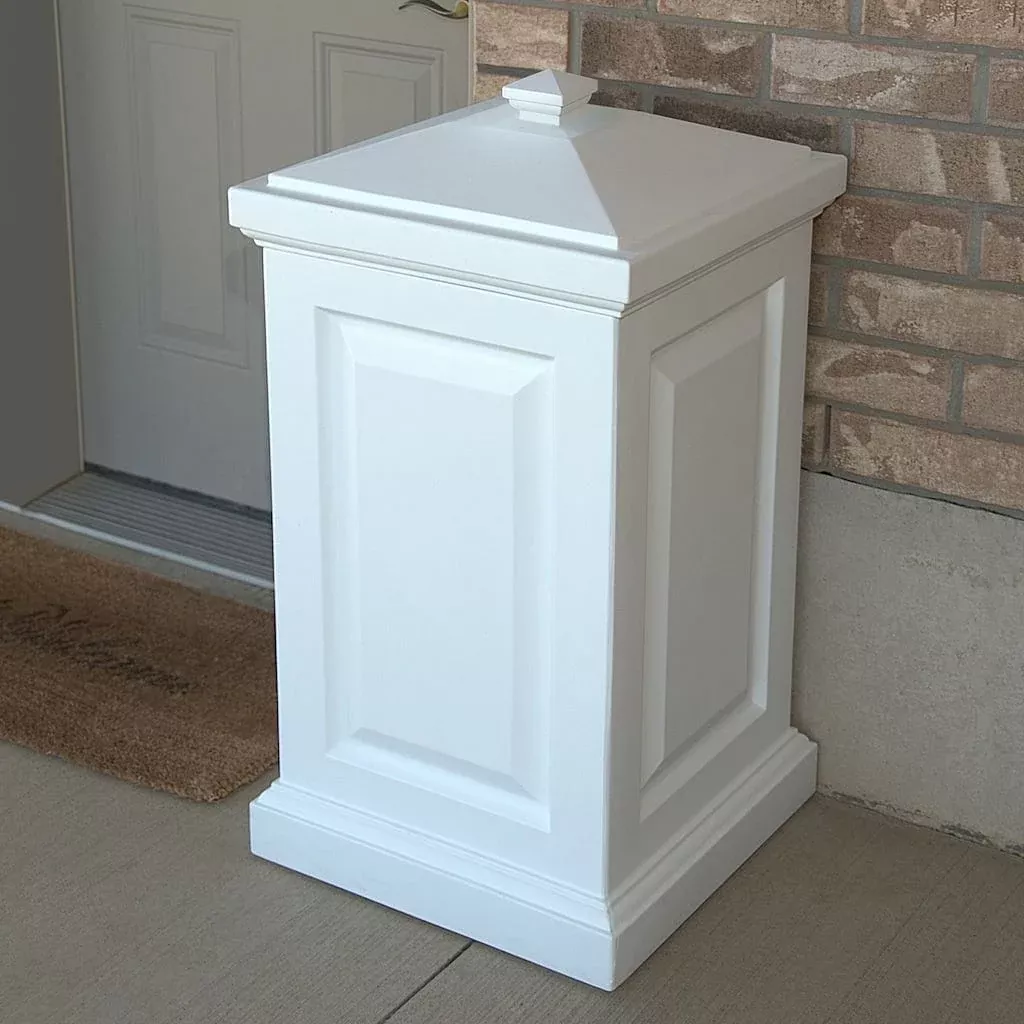 mayne-berkshire-storage-bin-in-white Mayne Berkshire Storage Bin in White