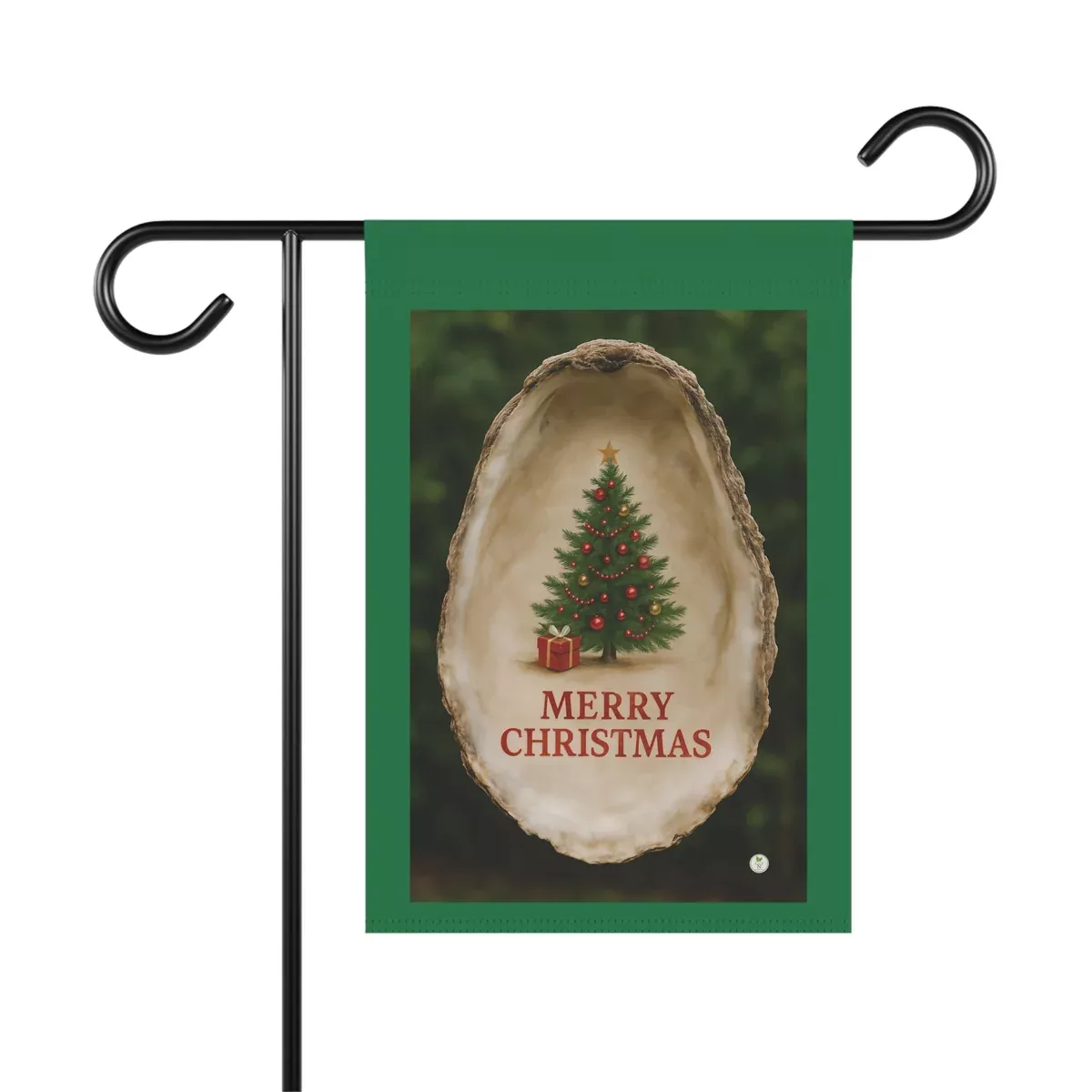 merry-christmas-oyster-shell-garden-banner Merry Christmas, Oyster Shell Garden Banner