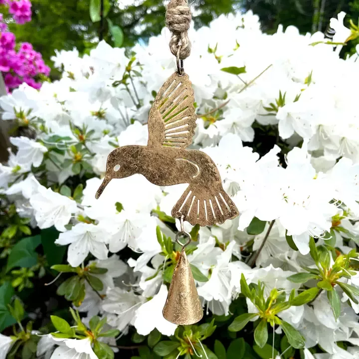 mini-hummingbird-windchime Mini Hummingbird Windchime