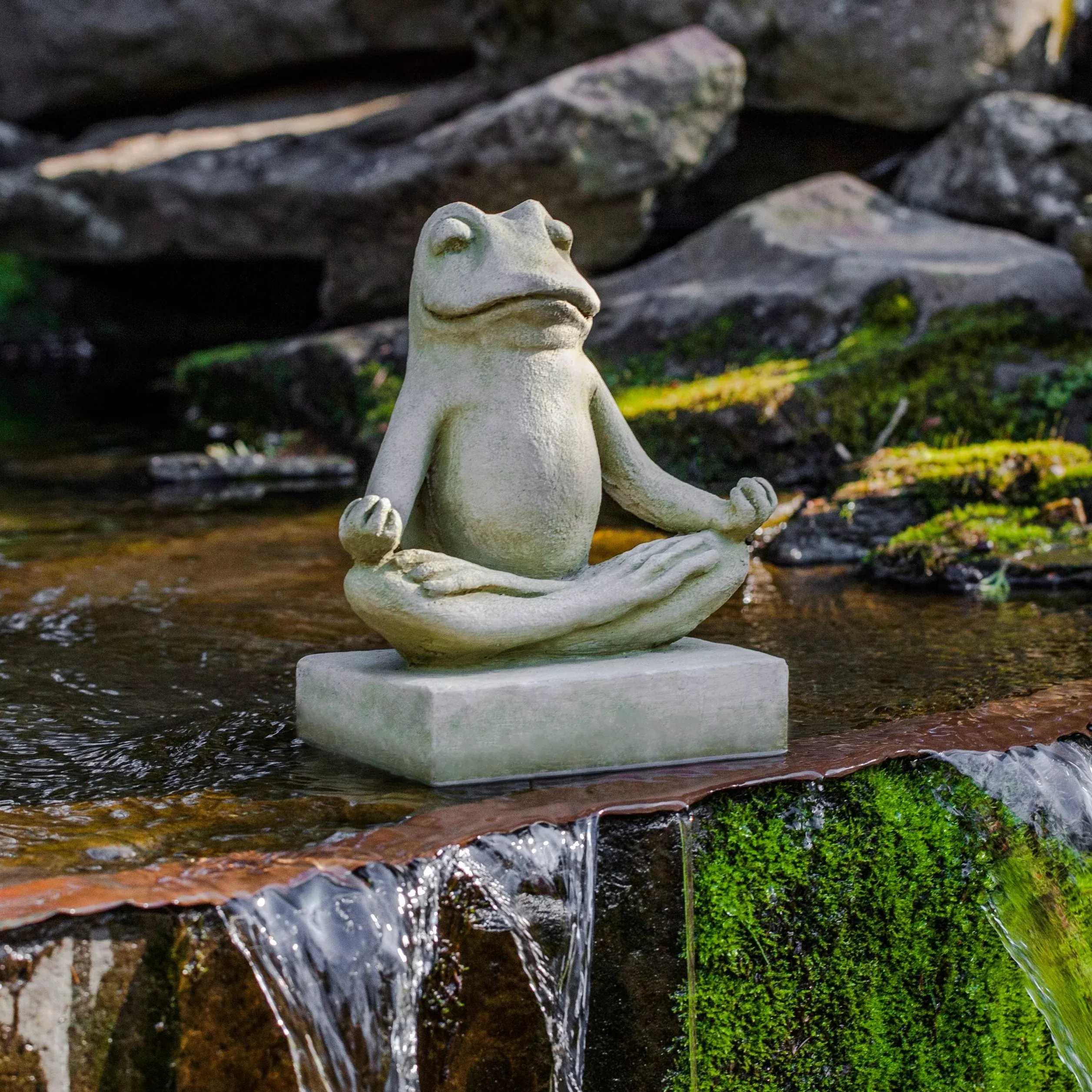 Mini Zen Frog by Campania International