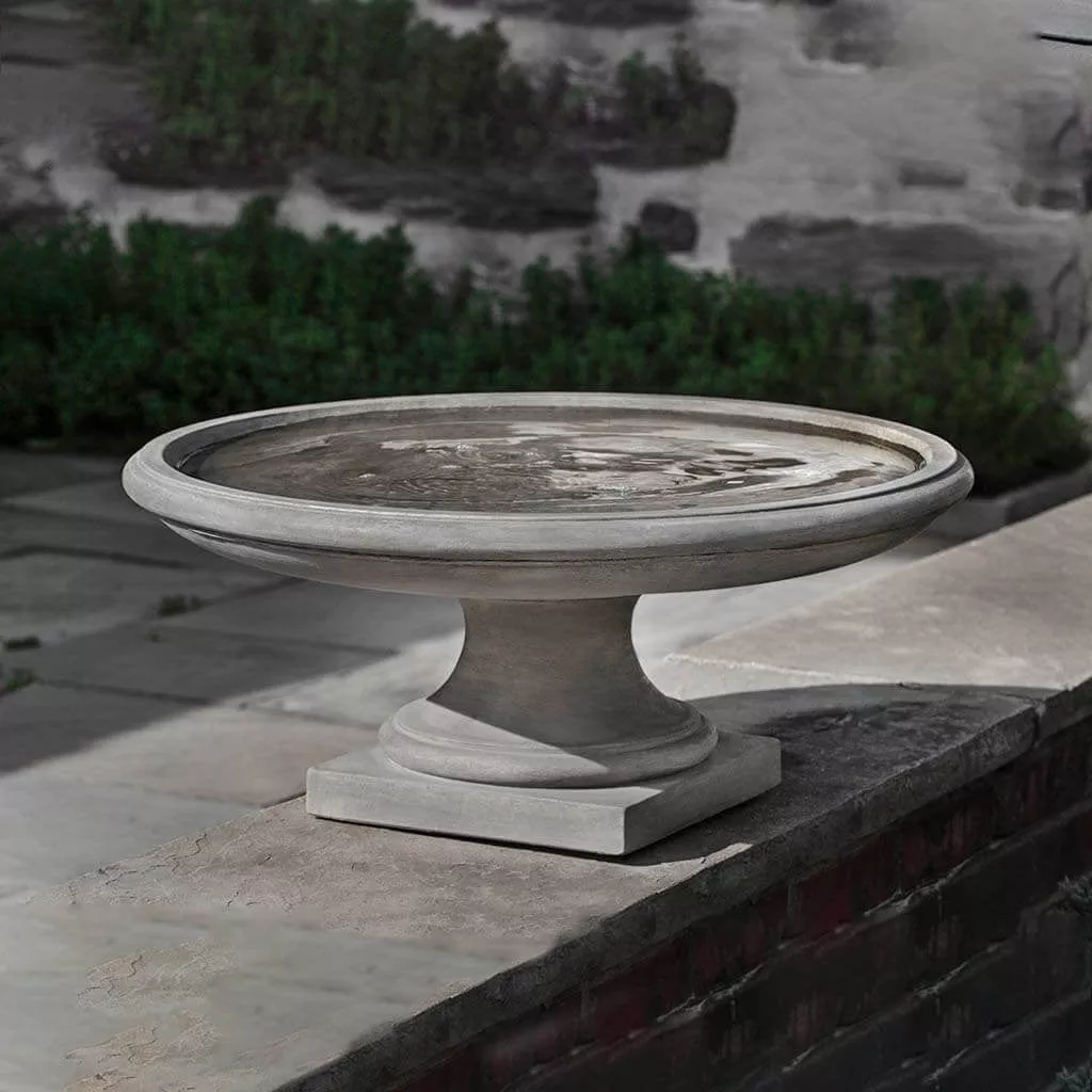 montebello-cast-stone-birdbath Montebello Cast Stone Birdbath