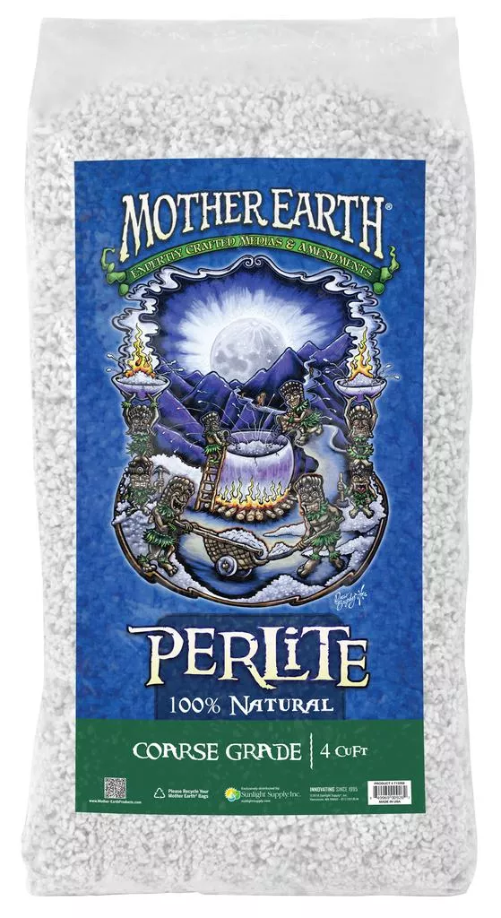 Mother Earth Coarse Grade Perlite - 4cu ft - 1/8in to 1/4in
