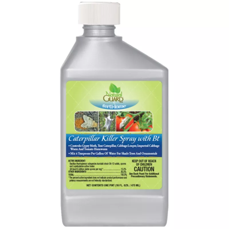 Natural Guard CATERPILLAR KILLER SPRAY WITH BT