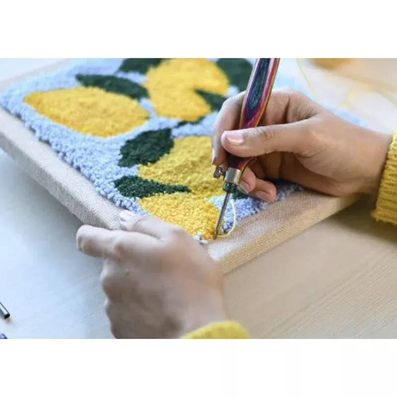 Needle Punching on Needlepoint Canvas Class – ALL Materials Provided