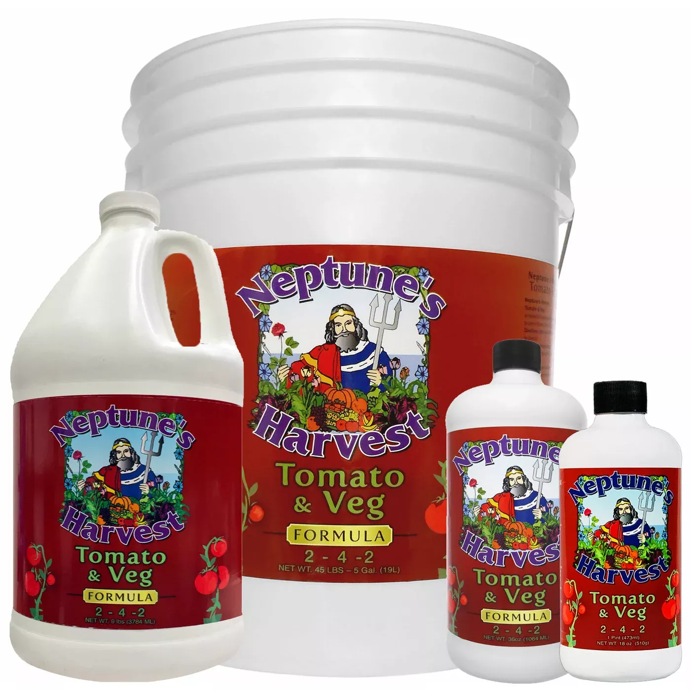 Neptune's Harvest Tomato & Vegetable Formula 2-4-2