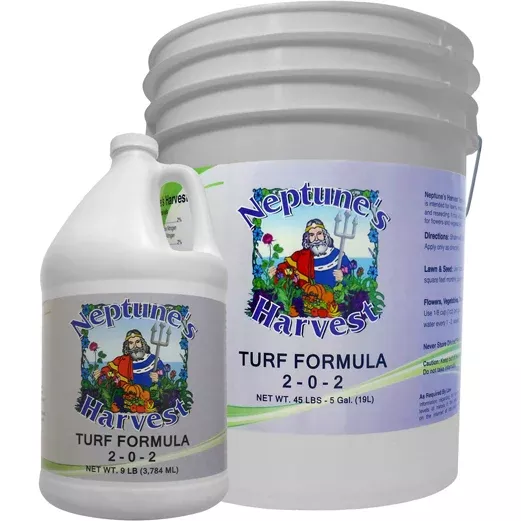 Neptune's Harvest Turf Formula 2-0-2 (No Phosphorous)