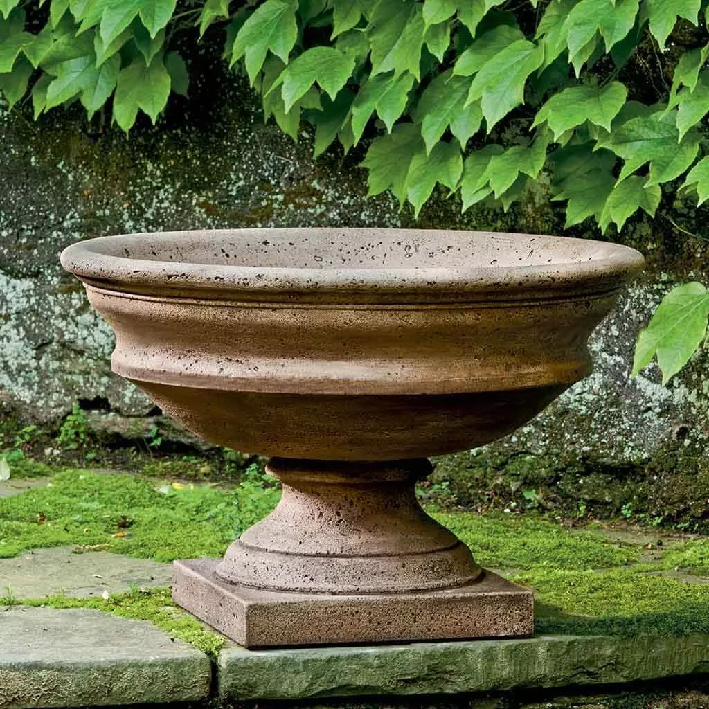 newberry-urn-cast-stone-planter-classic-garden-planter Newberry Urn Cast Stone Planter | Classic Garden Planter