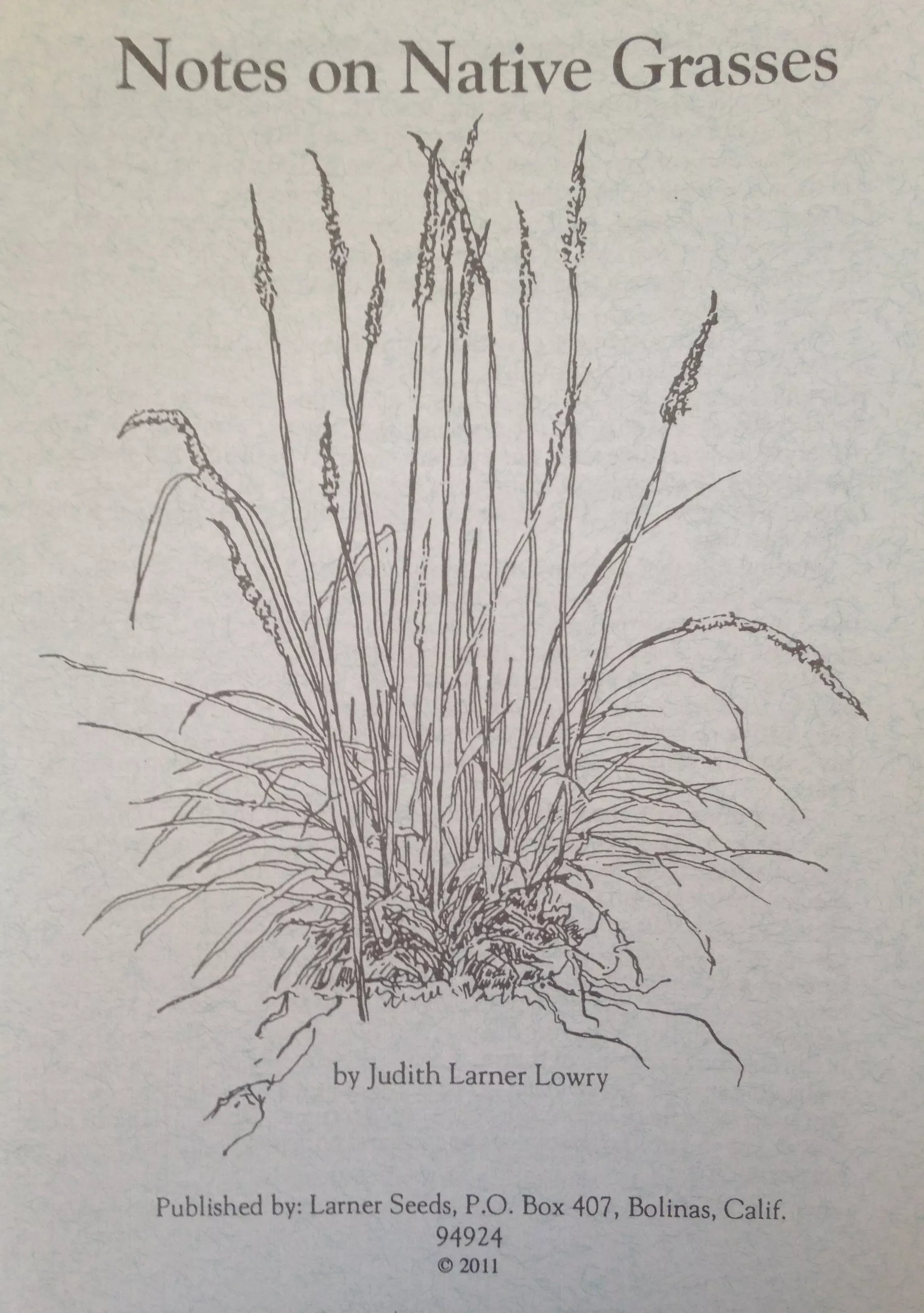 notes-on-native-grasses Notes on Native Grasses