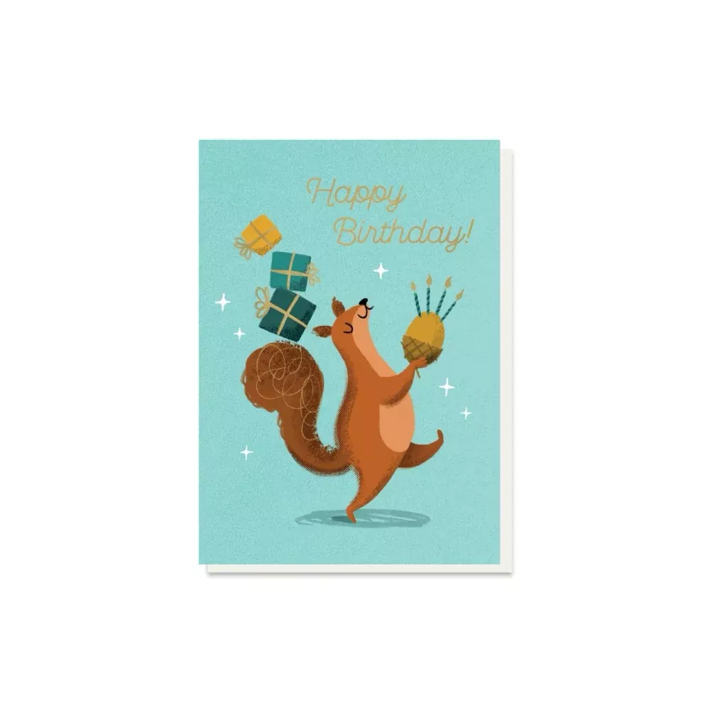 Nutty Birthday Card