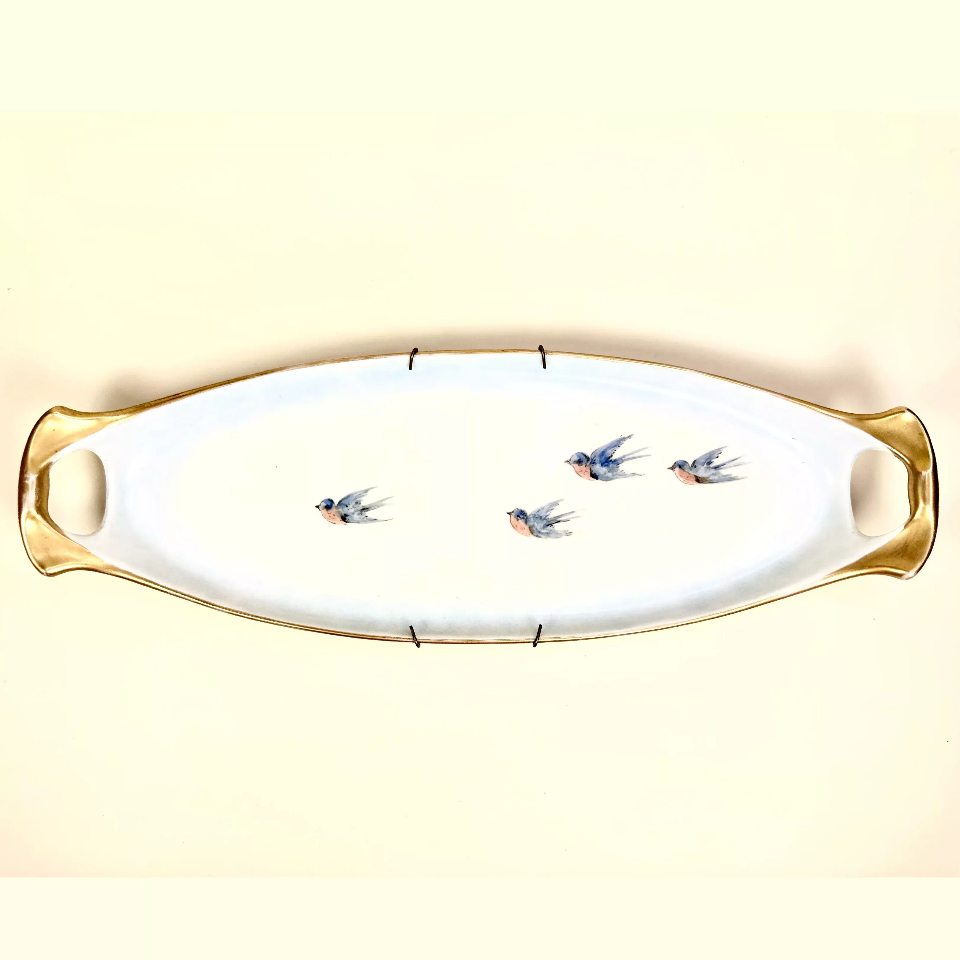 Oblong Bluebird Tray