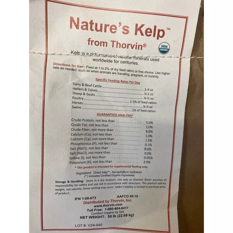 OG Thorvin Nature's Kelp