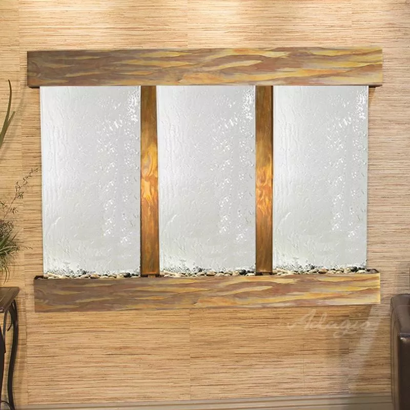 Olympus Falls Mirror Wall Fountain
