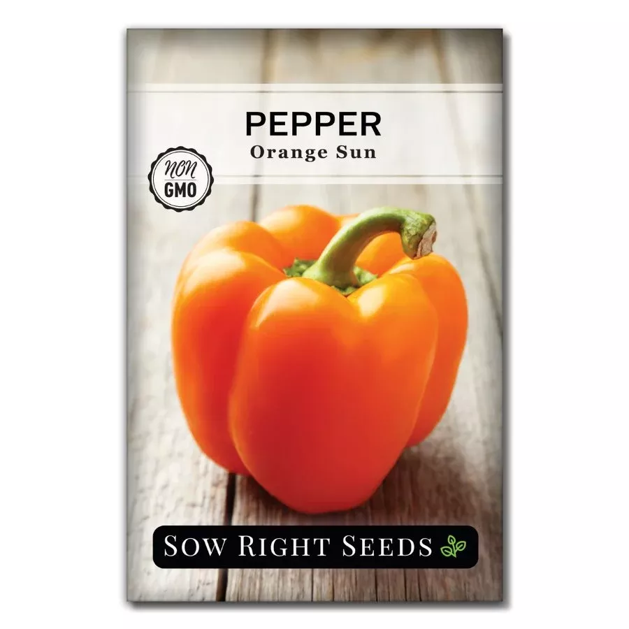 Orange Sun Pepper Seeds