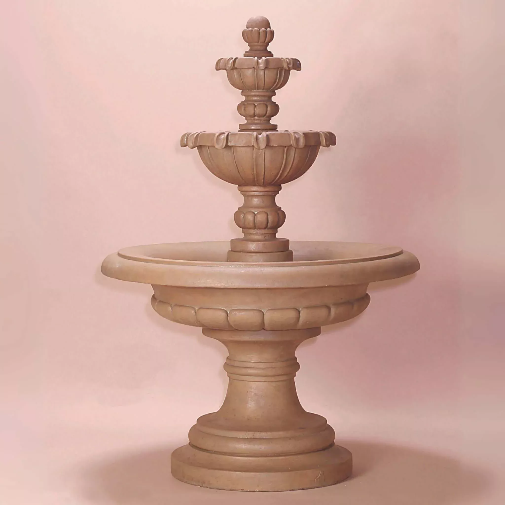 Padova 3-Tier Concrete Fountain - Giannini #1167