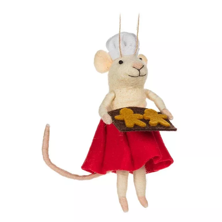 pastry-chef-mouse-ornament Pastry Chef Mouse Ornament