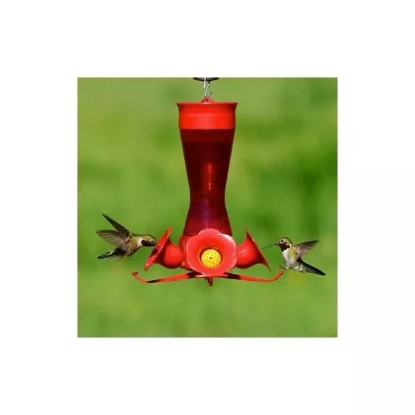 perky-pet-4-flower-hummingbird-feeder-red Perky Pet 4 Flower Hummingbird Feeder- Red