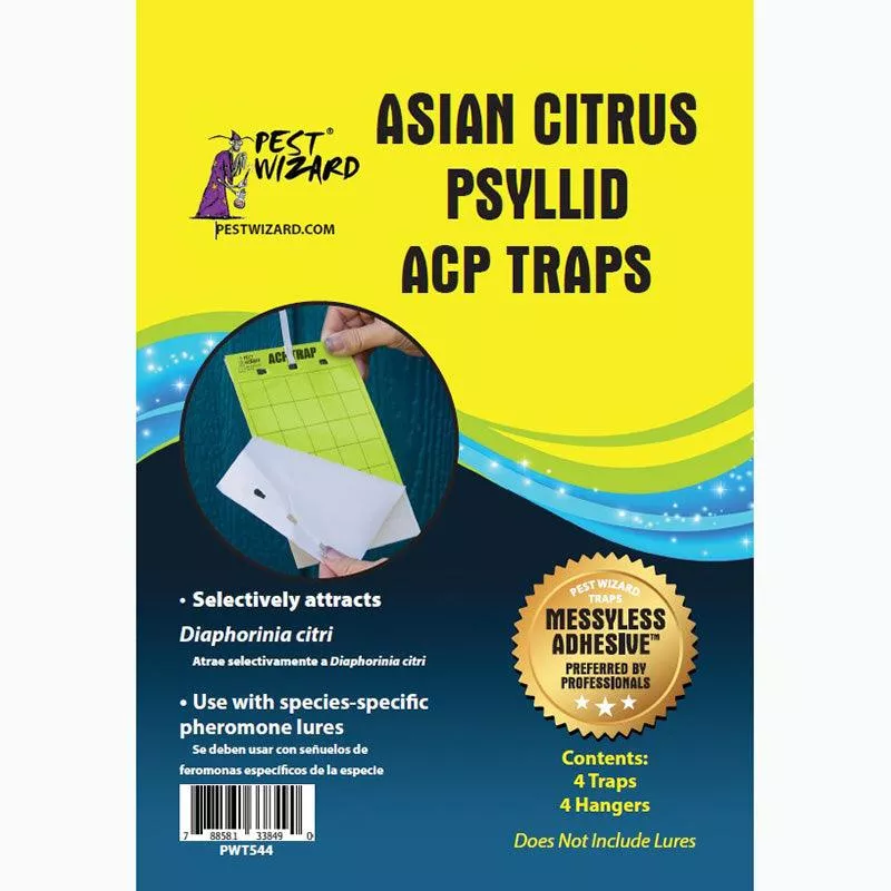 pest-wizard-asian-citrus-psyllid-acp-card-trap-4-pack Pest Wizard Asian Citrus Psyllid ACP Card Trap 4-Pack