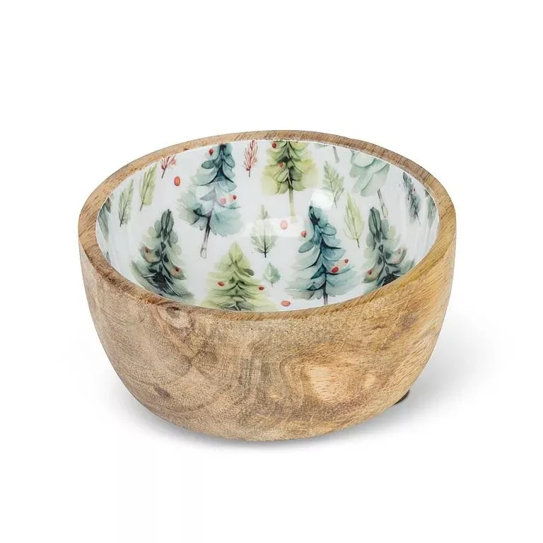 pine-trees-small-bowl Pine Trees Small Bowl
