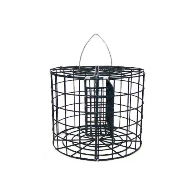 Pole Mountable Caged Suet Basket