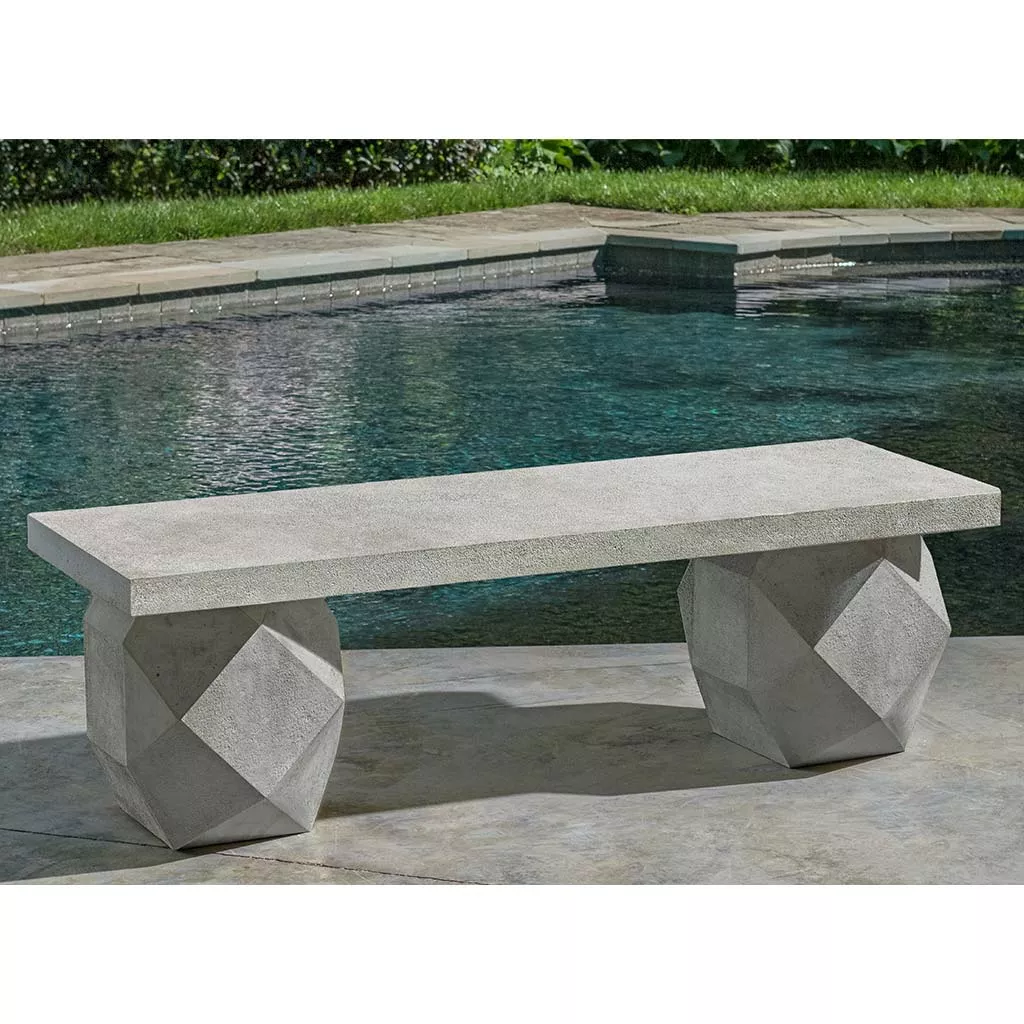 polyhedron-bench-by-campania-international Polyhedron Bench By Campania International