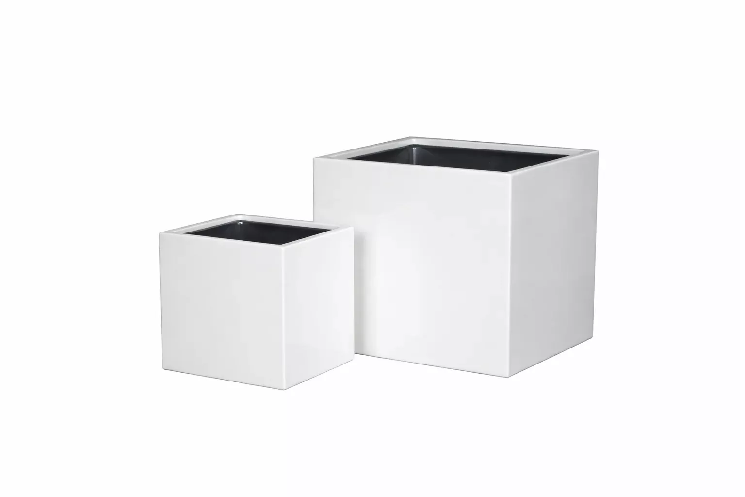 Polystone Square Pot with Liner
