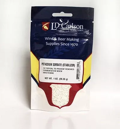 POTASSIUM SORBATE (STABILIZER) 1 OZ