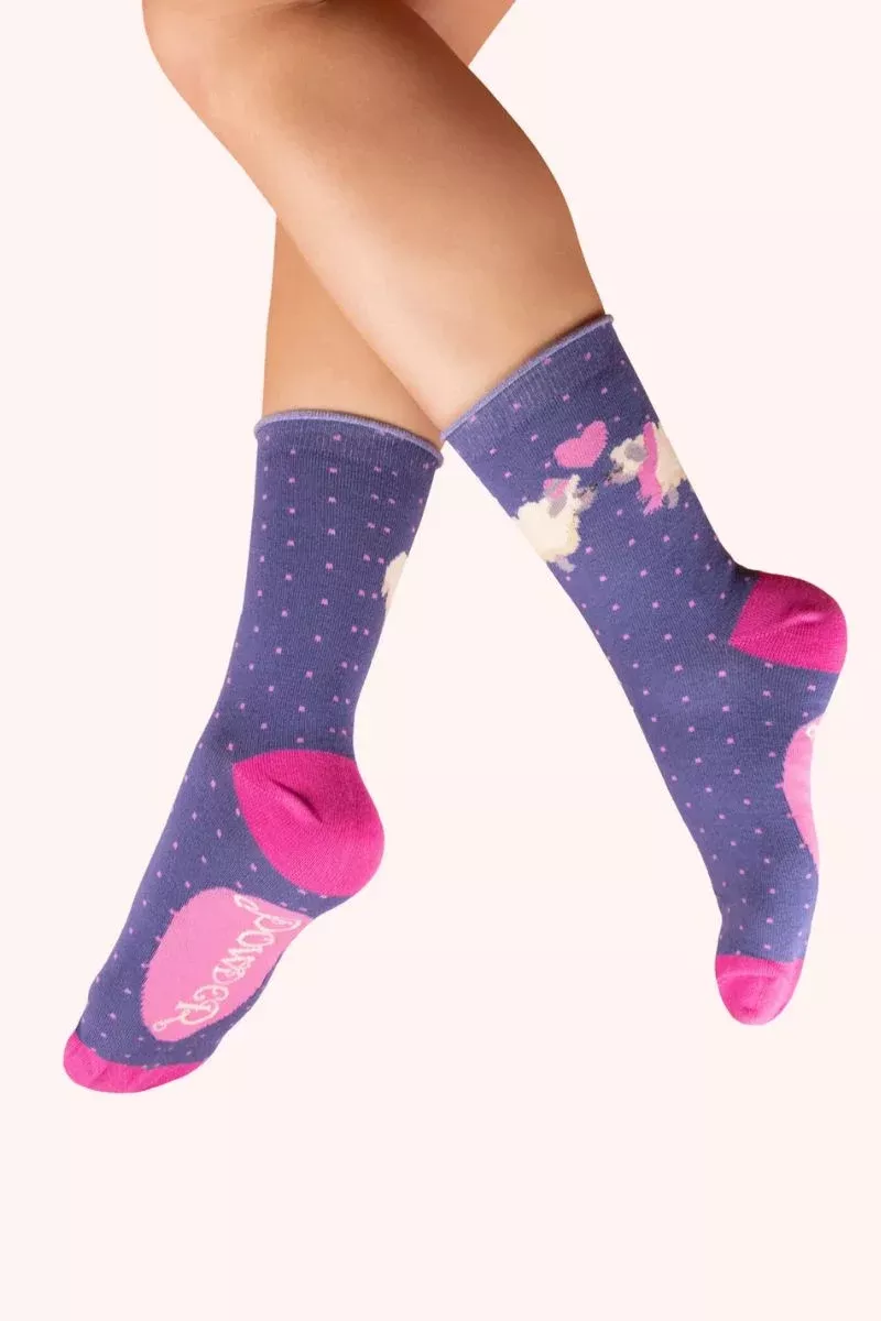 Powder Design Ankle Socks Love-ly Sheep