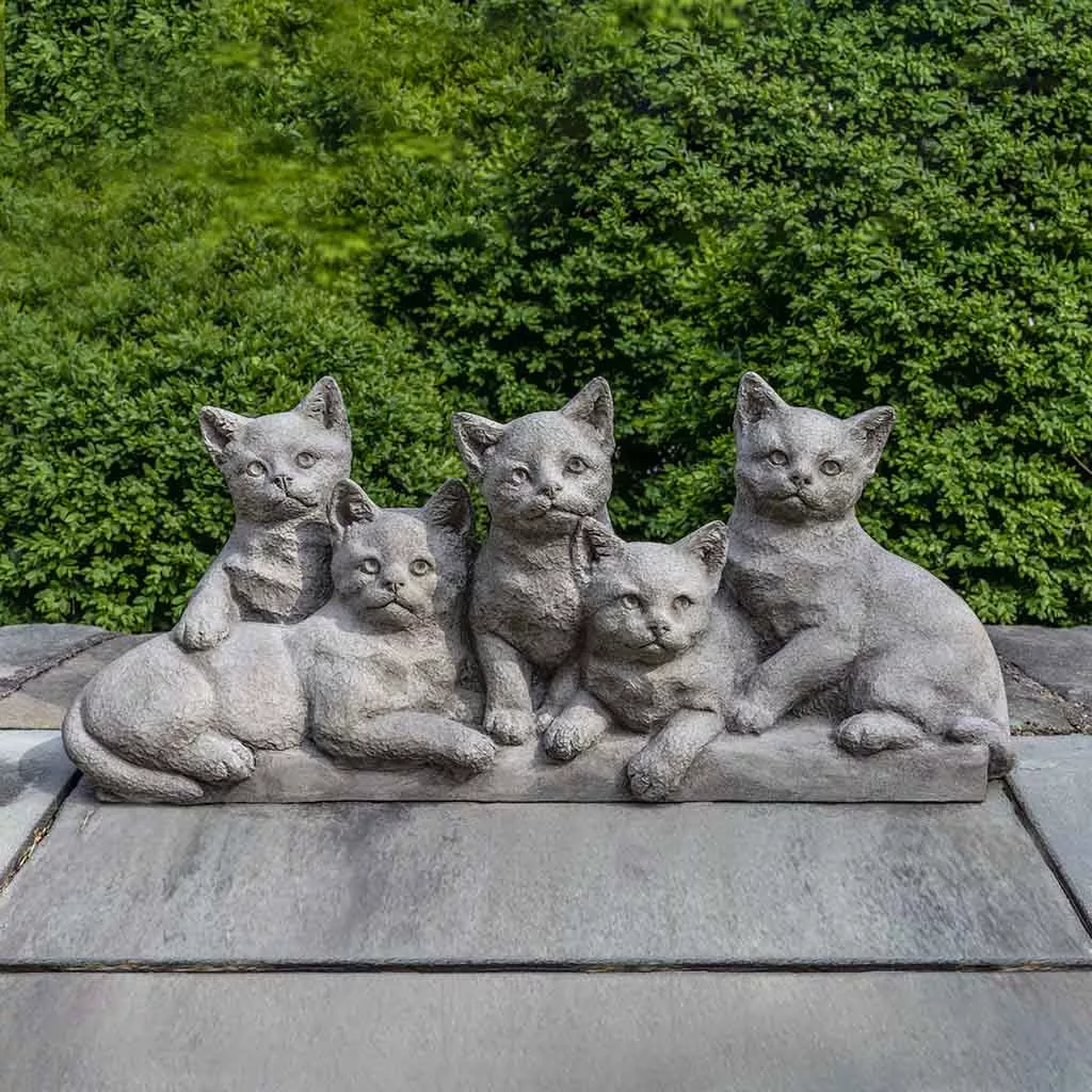 quintuplets-statue-cast-stone-garden-statue-cat-statues Quintuplets Statue Cast Stone Garden Statue | Cat Statues