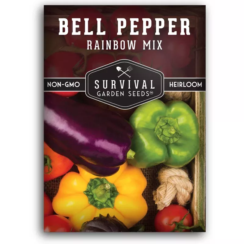rainbow-mix-bell-pepper-seeds-heirloom-non-gmo-sweet-peppers-in-red-orange-yello Rainbow Mix Bell Pepper Seeds – Heirloom Non-GMO Sweet Peppers in Red, Orange, Yellow, Purple & Green