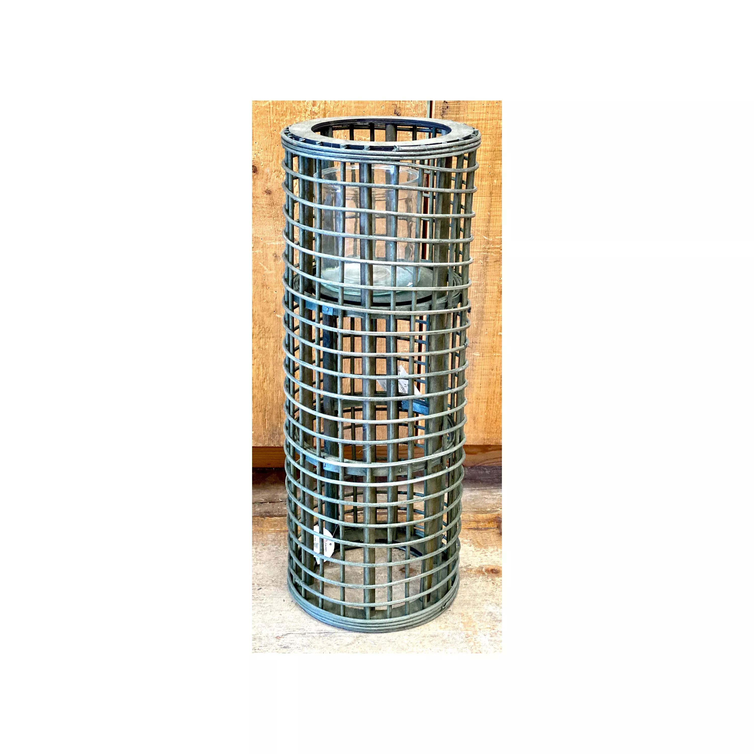 Rattan Candle Lantern