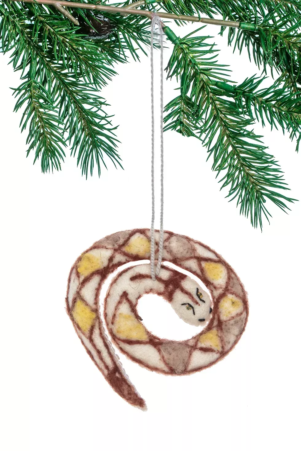 Rattlesnake Felt Ornament