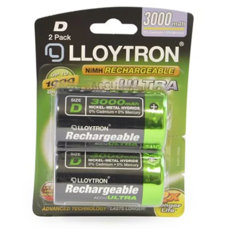 Rechargeable Batteries D