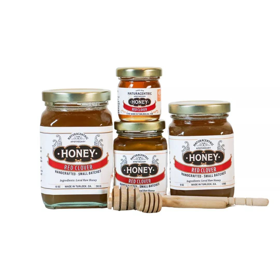 red-clover-local-raw-honey Red Clover Local Raw Honey