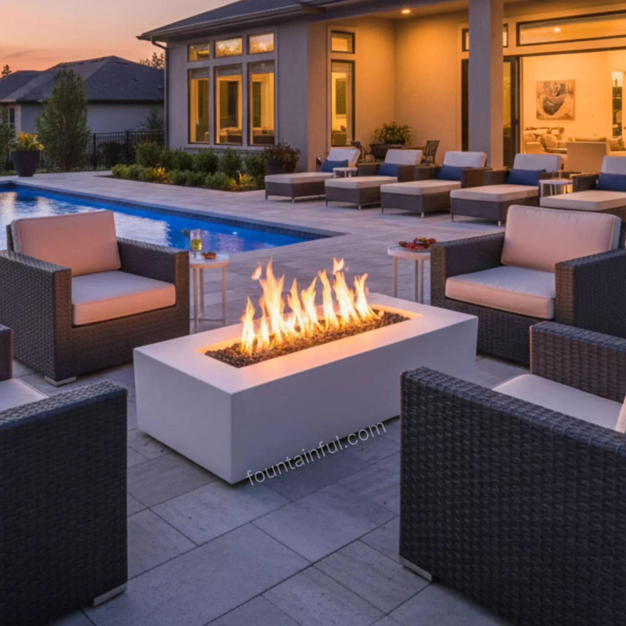 regal-concrete-gas-fire-pit-outdoor-plus Regal Concrete Gas Fire Pit - The Outdoor Plus