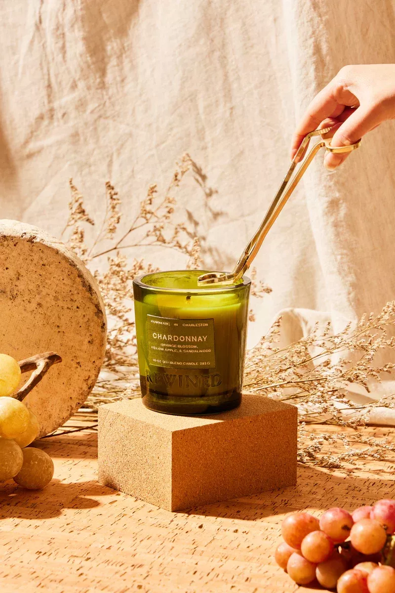 rewined-chardonnay-candle Rewined Chardonnay Candle