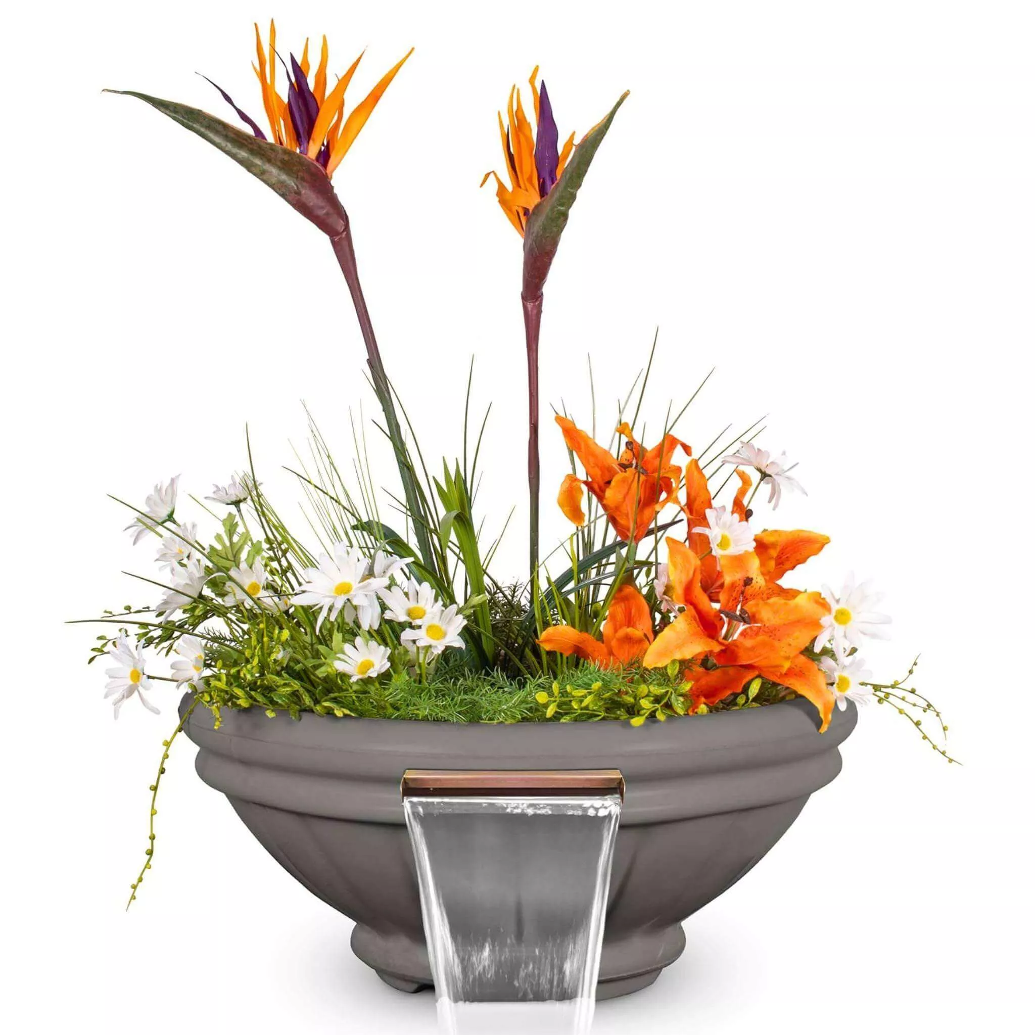 roma-concrete-planter-water-bowl-outdoor-plus Roma Concrete Planter & Water Bowl - The Outdoor Plus