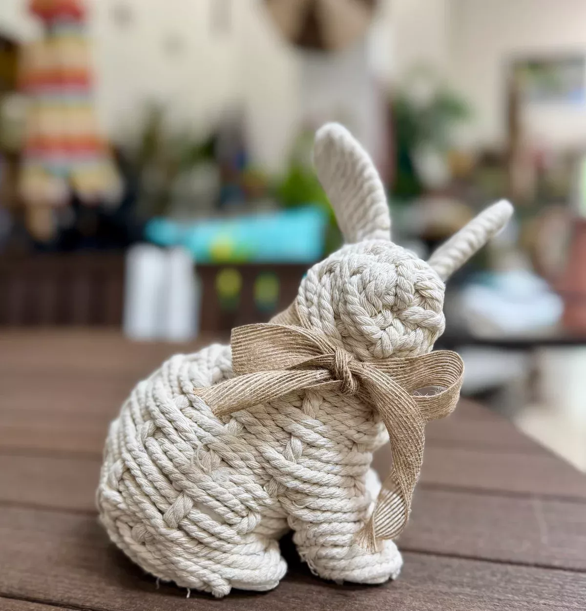 rope-bunny-statues Rope Bunny Statues