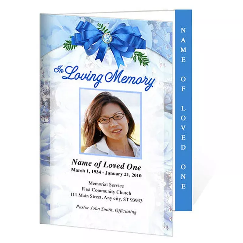 royal-4-sided-graduated-funeral-program-template Royal 4-Sided Graduated Funeral Program Template